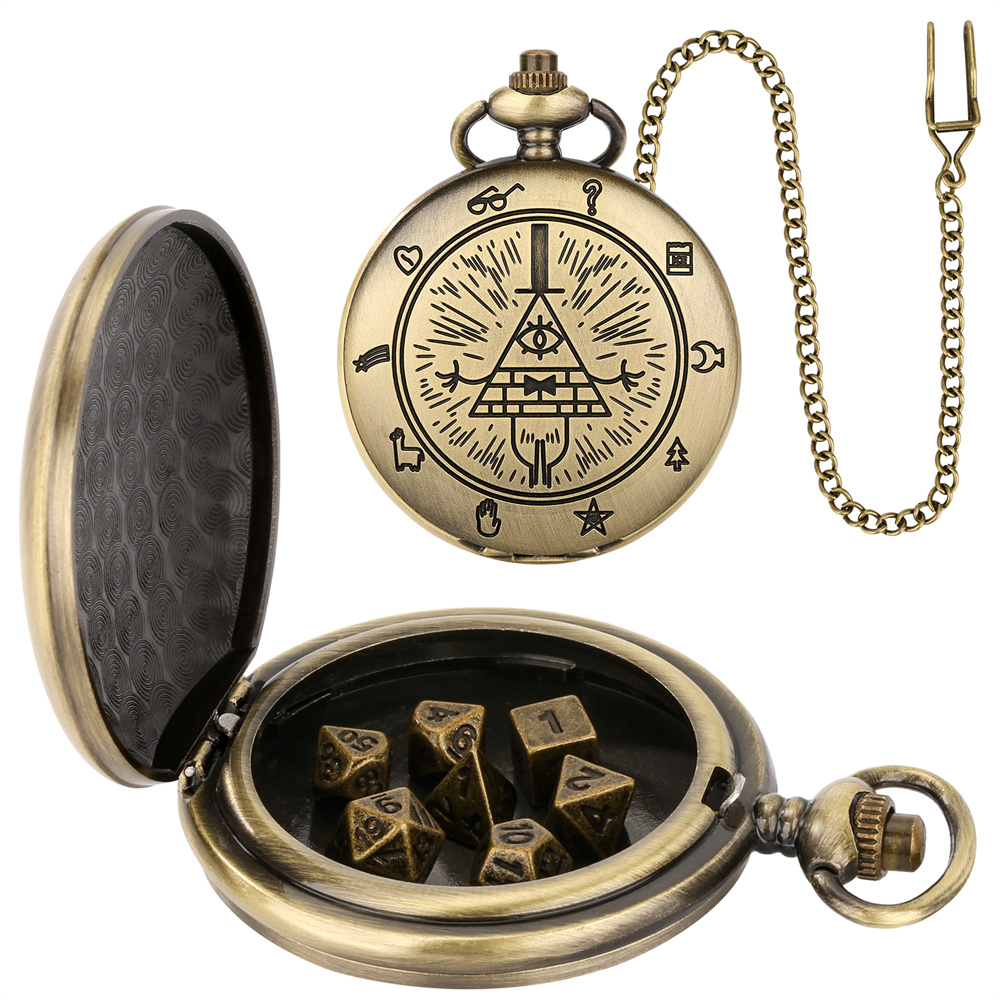 Vintage Pocket Watch - Caixa de relógio de bolso vintage