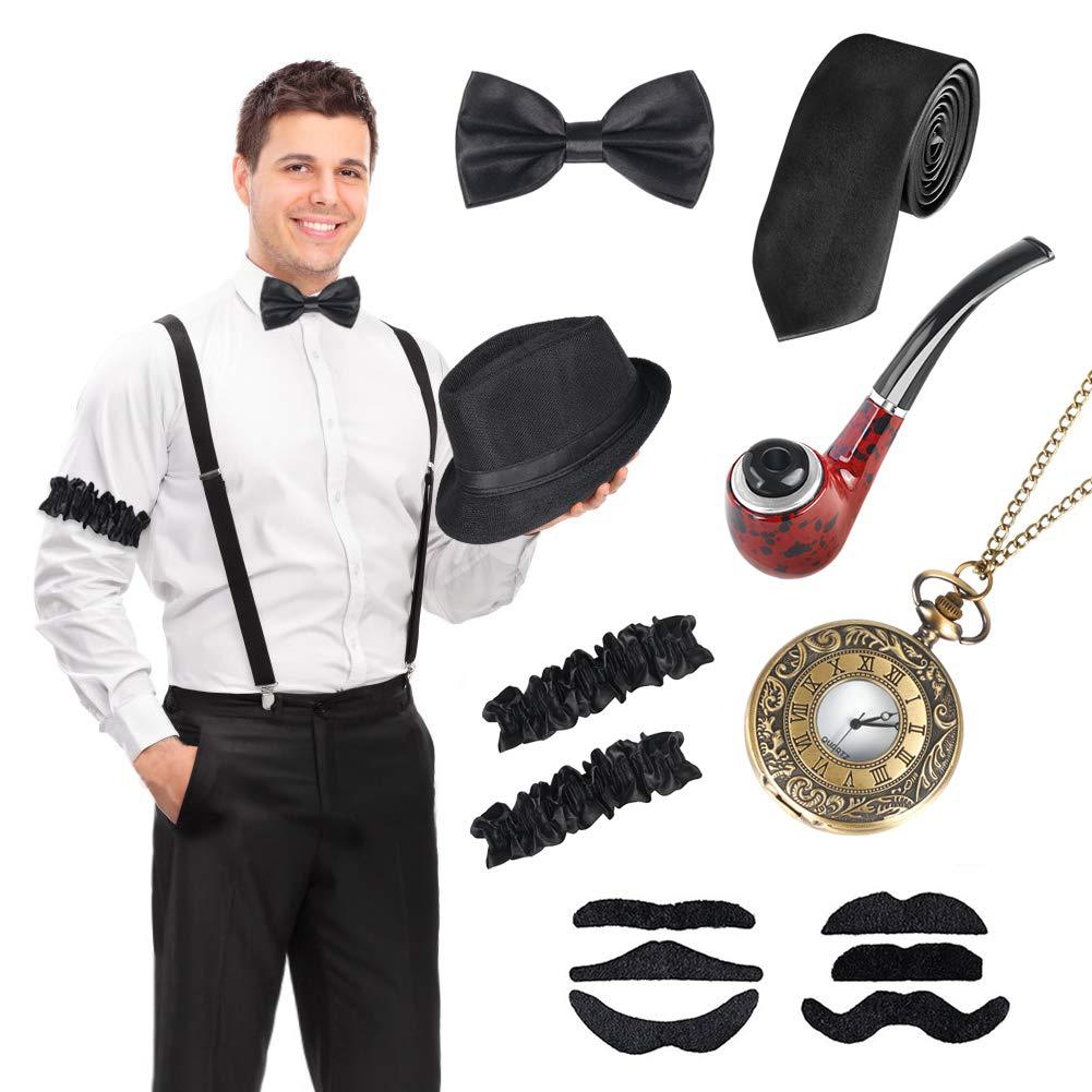 Vintage Pocket Watch - Chapéu de festa de bola masculino