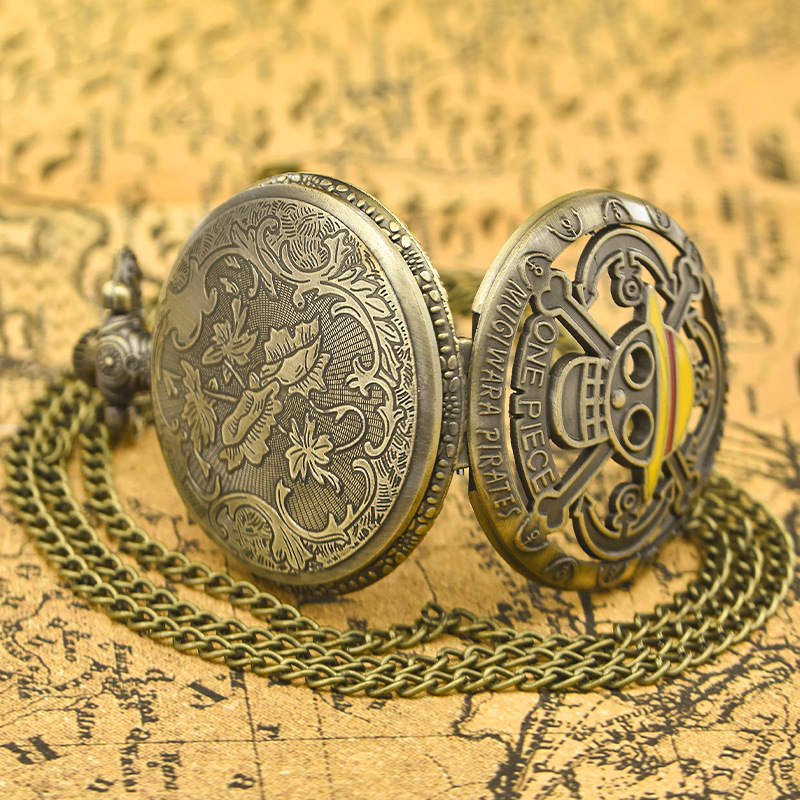 Relógio de Bolso Anime One Pie - Vintage Pocket Watch avaliação e preço