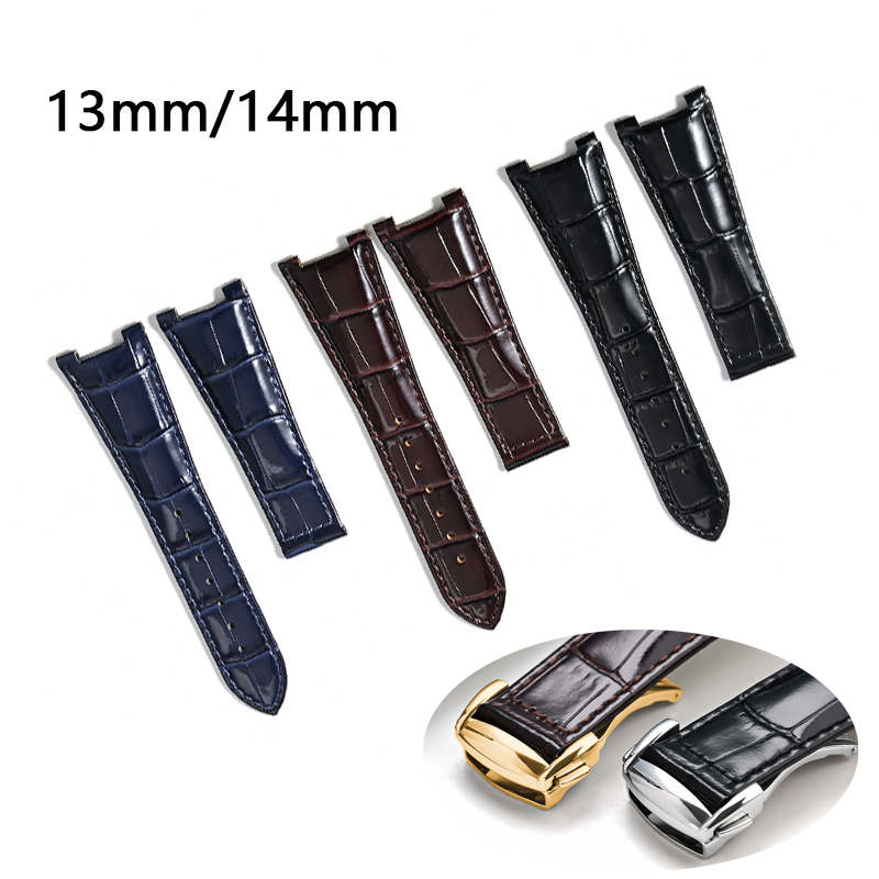 Pulseira de couro genuíno para - Omega Watch Constellation avaliação e preço