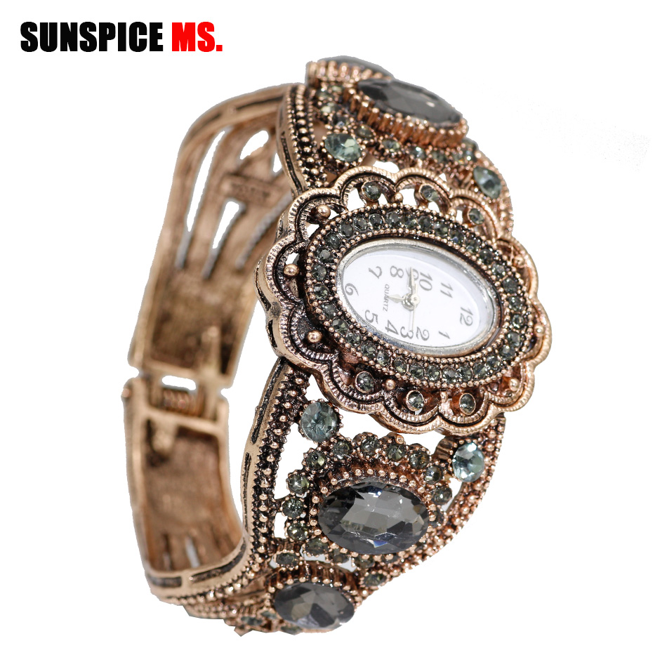 Sunspice-MS-Relógio de pulso d - Indian Jewelry Watches avaliação e preço