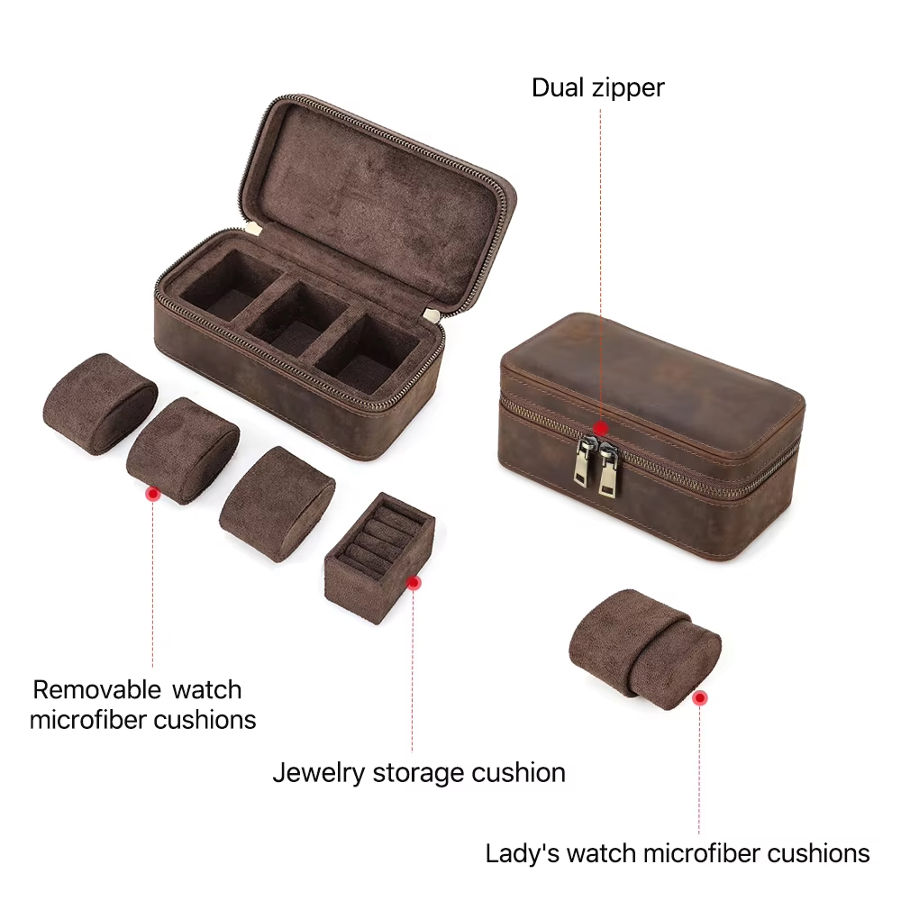 Caixa Organizadora de Relógios - Jewelry And Watches Box avaliação e preço