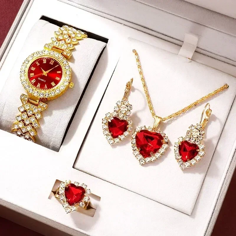 Conjunto de Joias de Luxo Dour - Jewelry Clasp Watches avaliação e preço