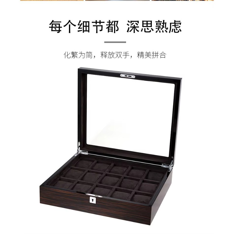 Caixa de madeira Hxl para pian - Jewelry And Watches Box avaliação e preço