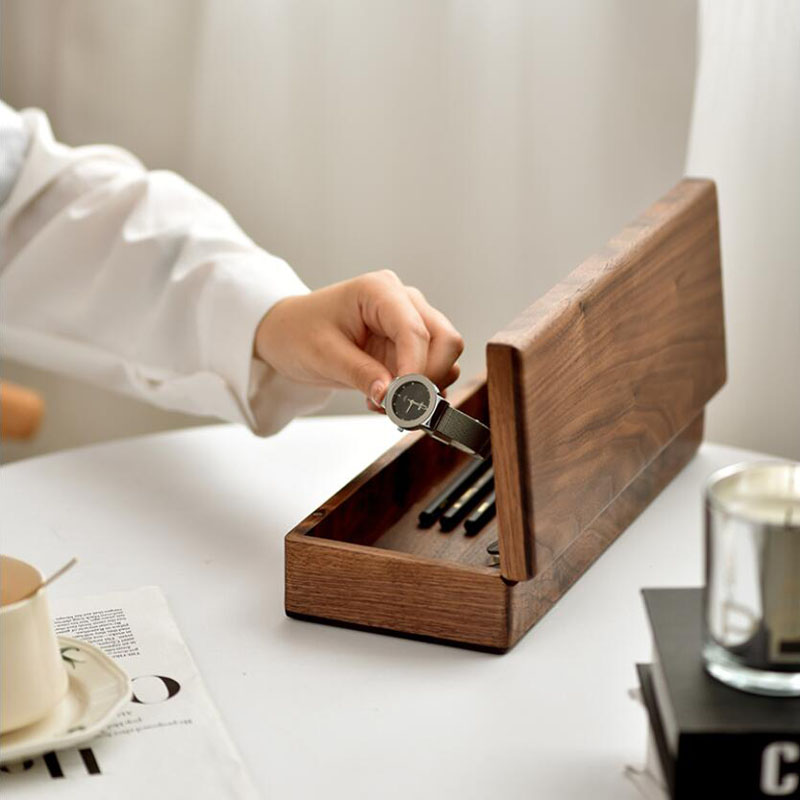 Caixa de armazenamento de mesa - Jewelry And Watches Box avaliação e preço