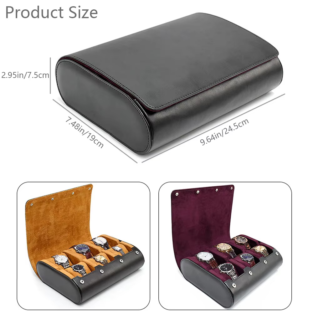 Estojo de Viagem para Relógios - Jewelry And Watches Box avaliação e preço