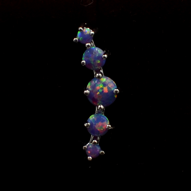 CHUANCI 1 PC Brinco de hélice  - Opal Earrings Dangle avaliação e preço