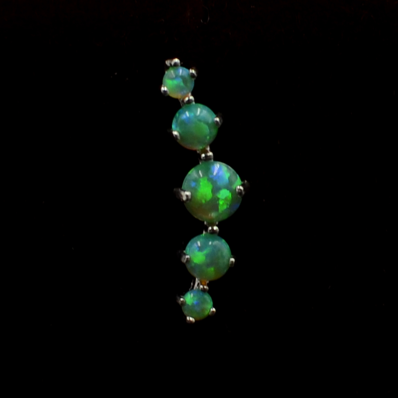 CHUANCI 1 PC Brinco de hélice  - Opal Earrings Dangle avaliação e preço