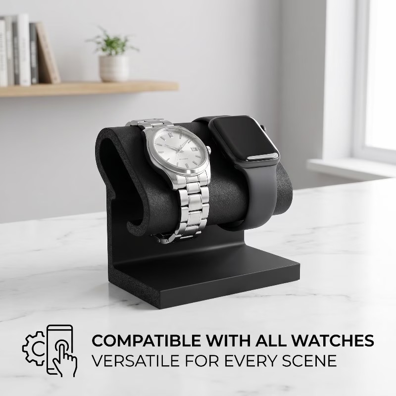 Suporte Duplo para Exibição de - Jewelry And Watches Box avaliação e preço