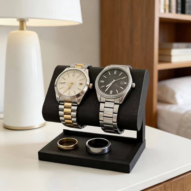 Suporte Duplo para Exibição de - Jewelry And Watches Box avaliação e preço