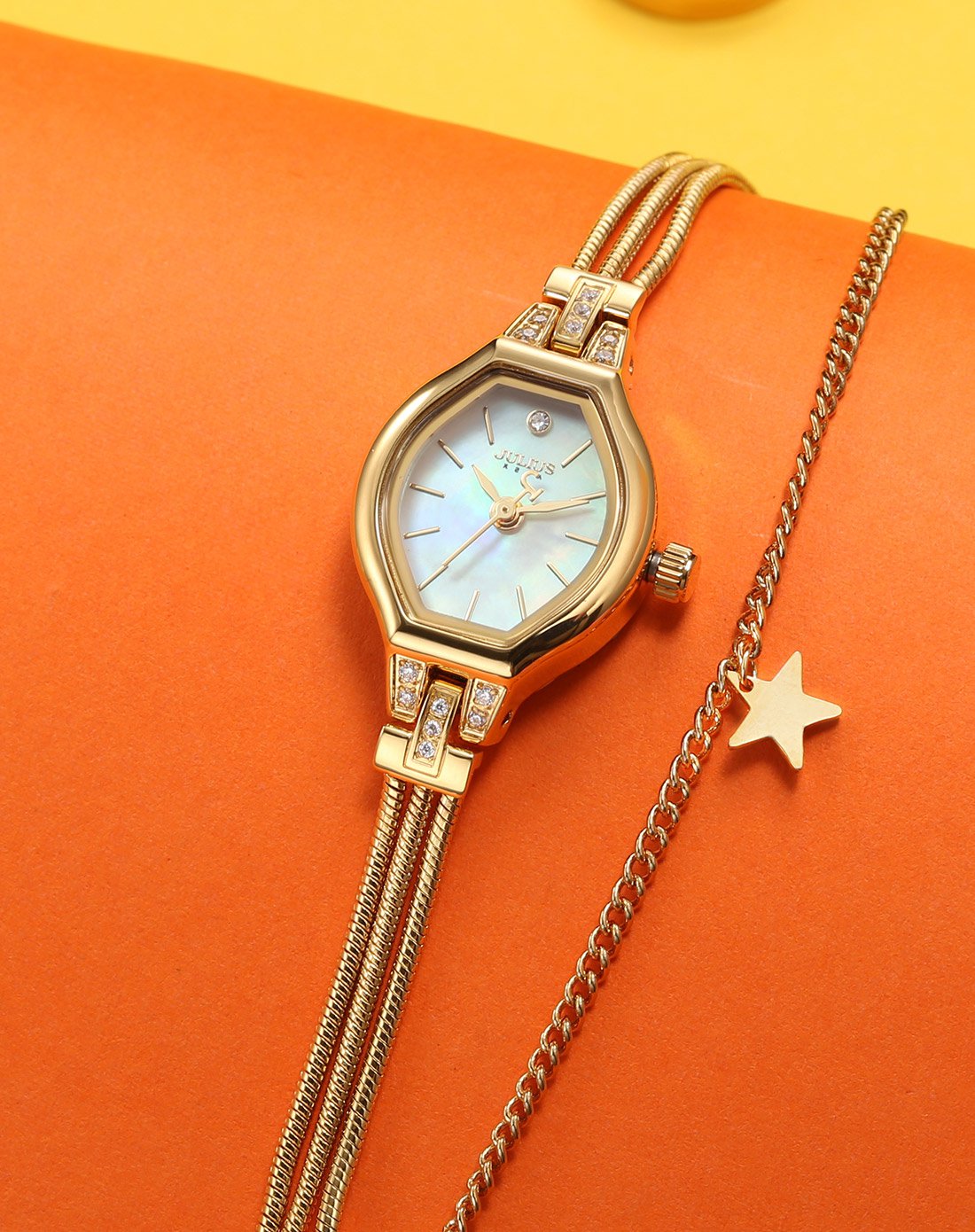 Pulseira Feminina Relógio de J - Jewelry Clasp Watches avaliação e preço