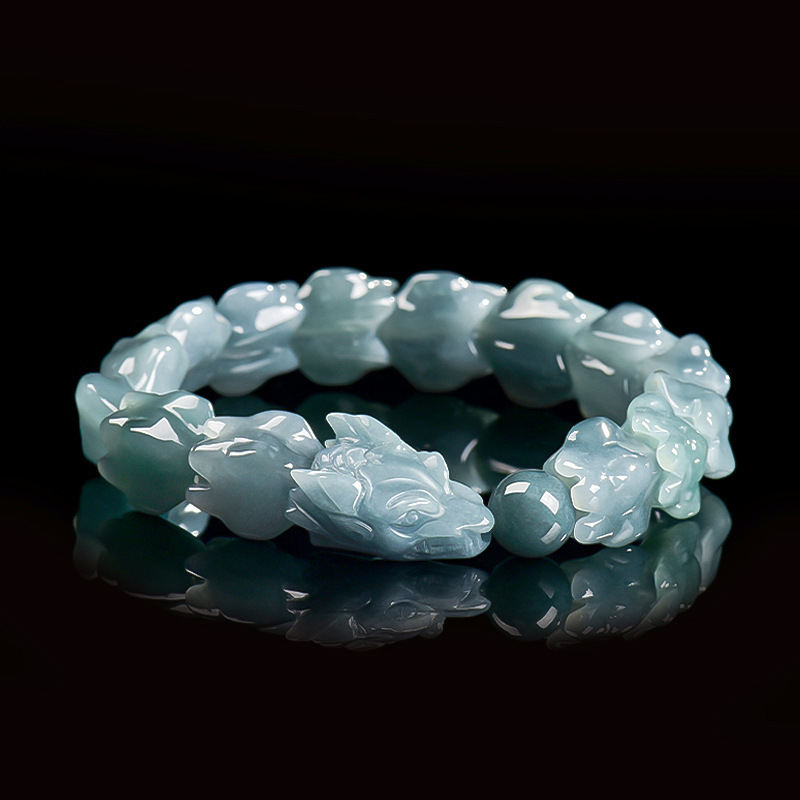 Pulseira de Jade Birmanês Azul - Jewelry & Watches Ltd avaliação e preço